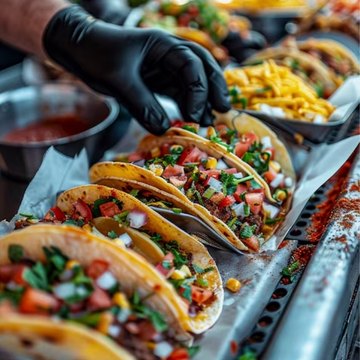 Taqueria Mexicano food truck food truck serving fresh Mexican street food in Burlington, NJ